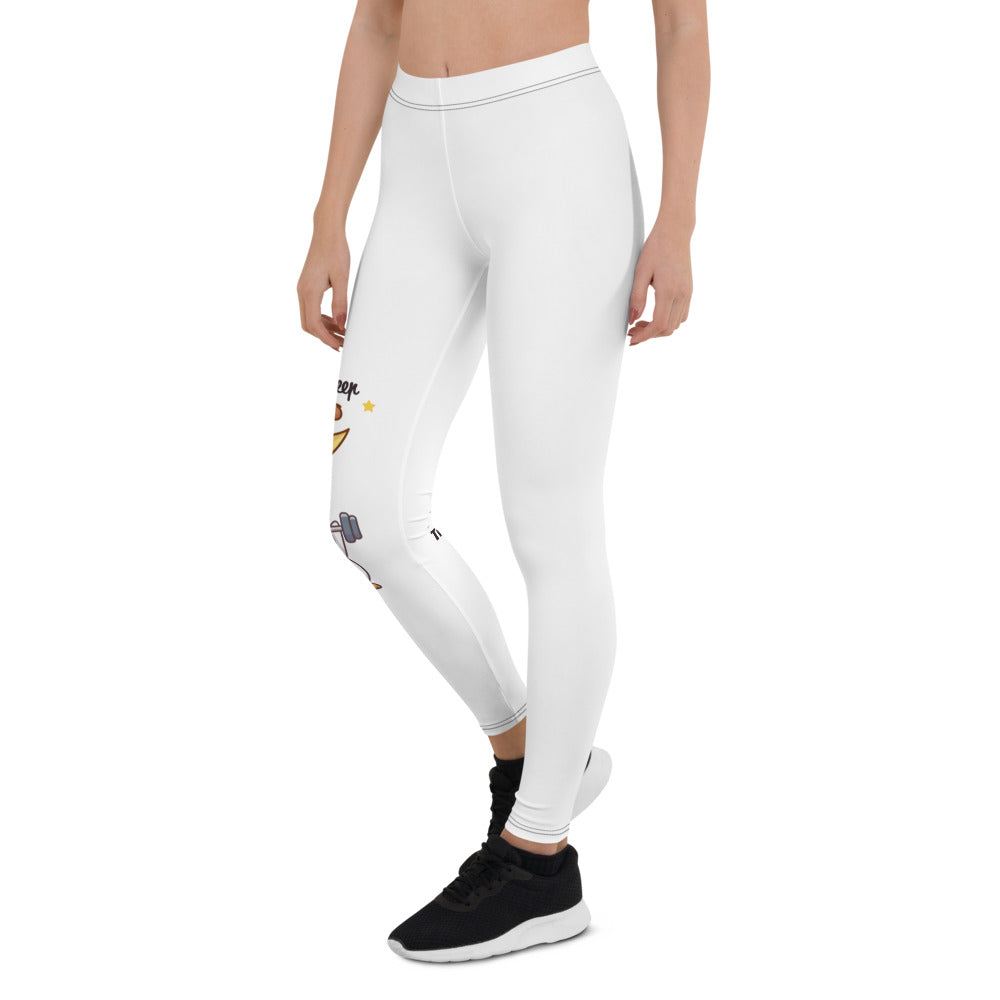 Plush Eat Sleep Train Sport Leggings