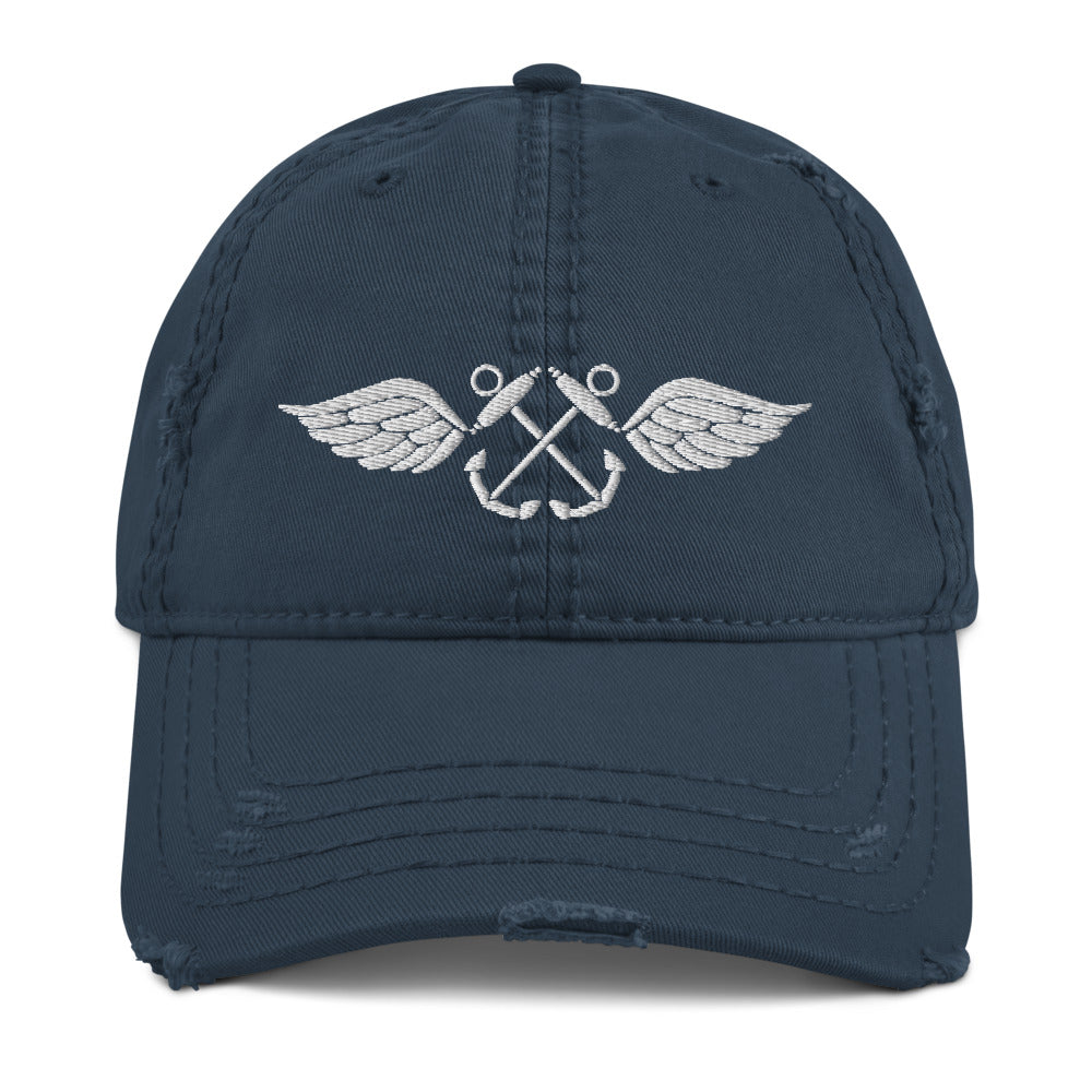 Distressed Aviation Boatswain's Mate Cap