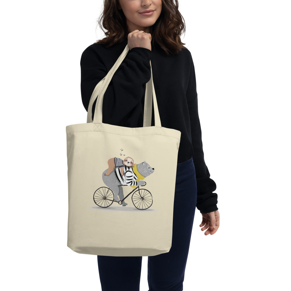 Bear & Sloth Eco-Tote Bag