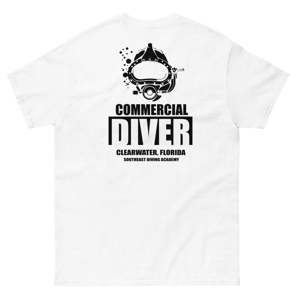 Commercial Diver Graphic Men's heavyweight tee