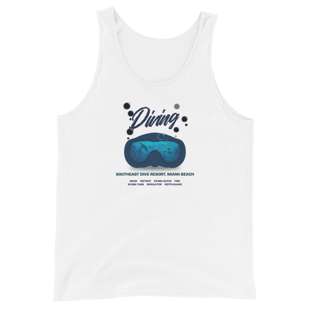 Southeast Dive Resort Graphic Unisex Tank Top