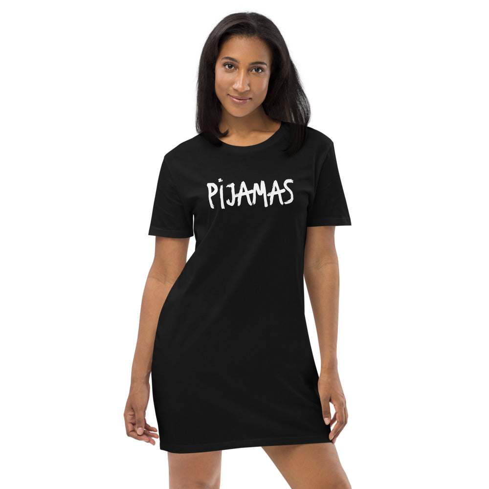 Pijama's Graphic Organic cotton t-shirt dress