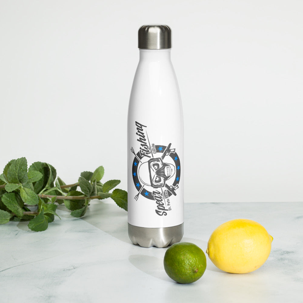 Spearfishing Graphic Stainless Steel Water Bottle