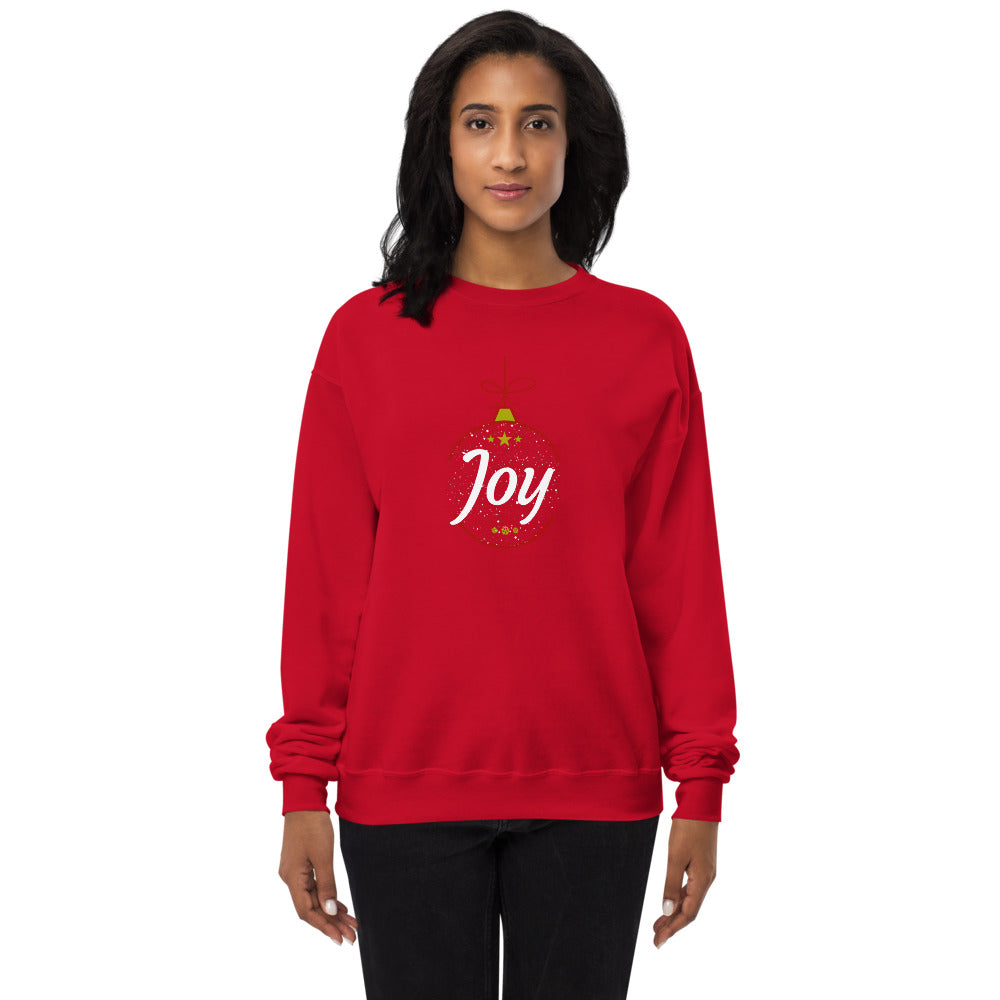 Women's Christmas Joy Fleece Sweatshirt