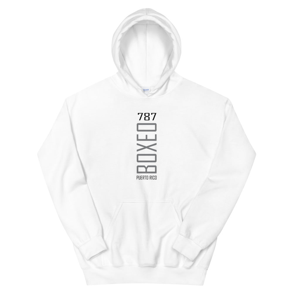 Men's BOXEO 787 Collection Puerto Rican Boxing Graphic Hoodie