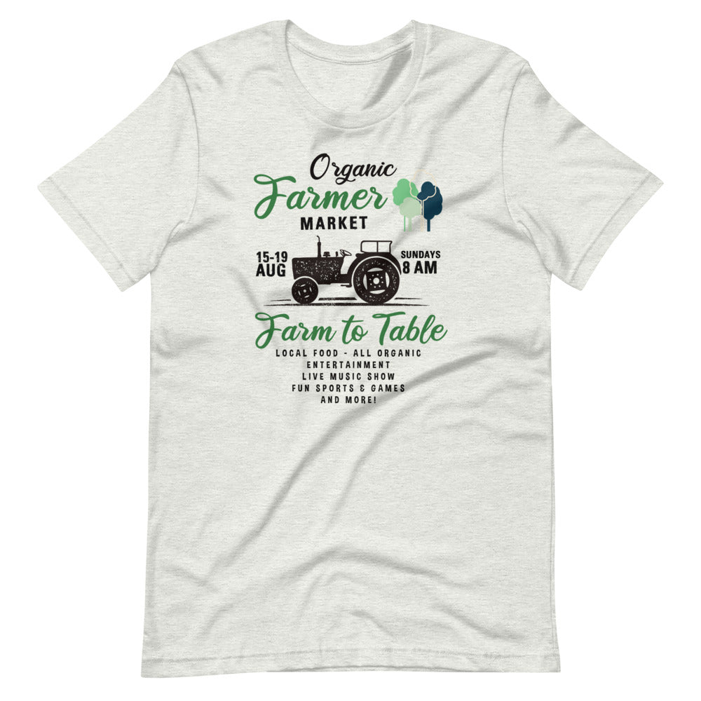 Organic Farmer Market Graphic T-Shirt