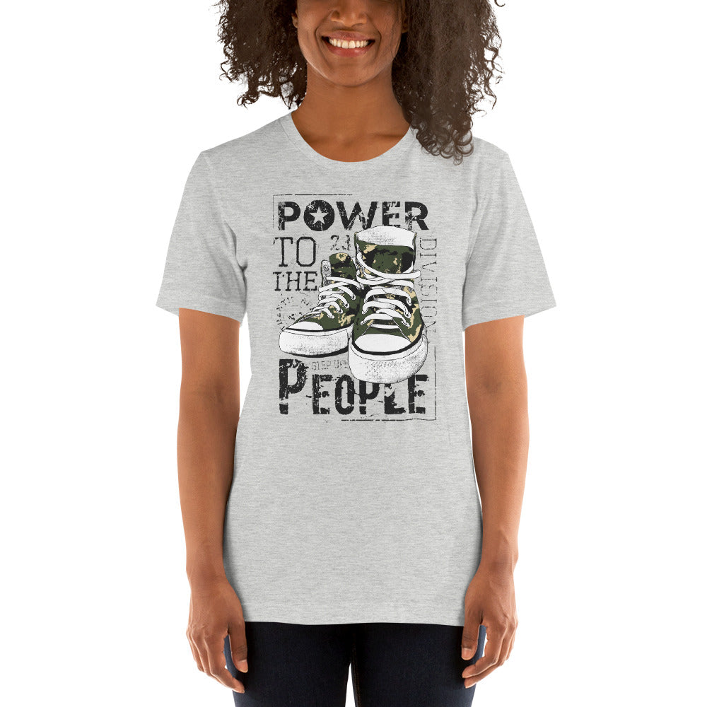 Power to the People Graphic Short-Sleeve T-Shirt