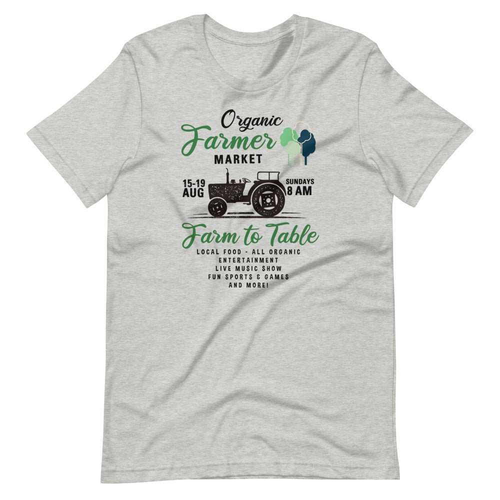 Organic Farmer Market Graphic T-Shirt