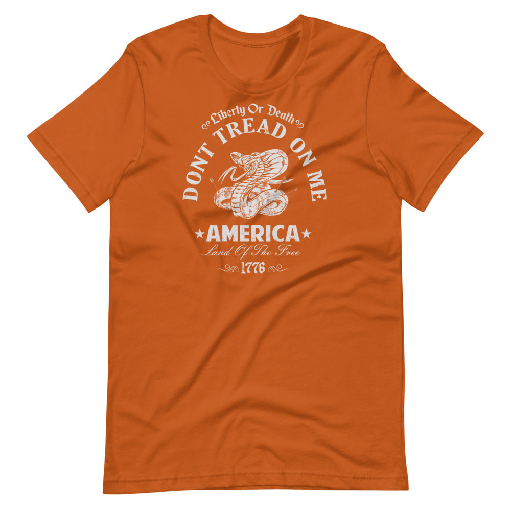 Don't Tread On Me Graphic Short-Sleeve Unisex T-Shirt