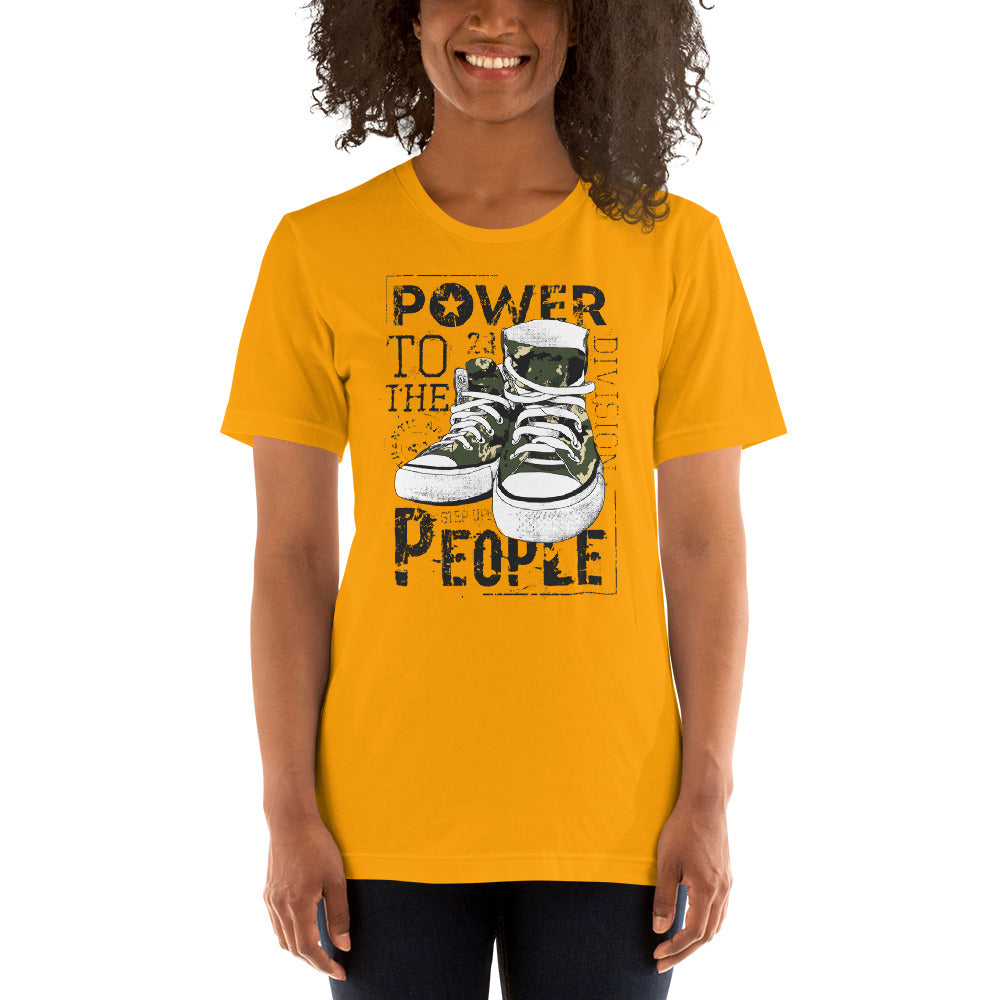 Power to the People Graphic Short-Sleeve T-Shirt