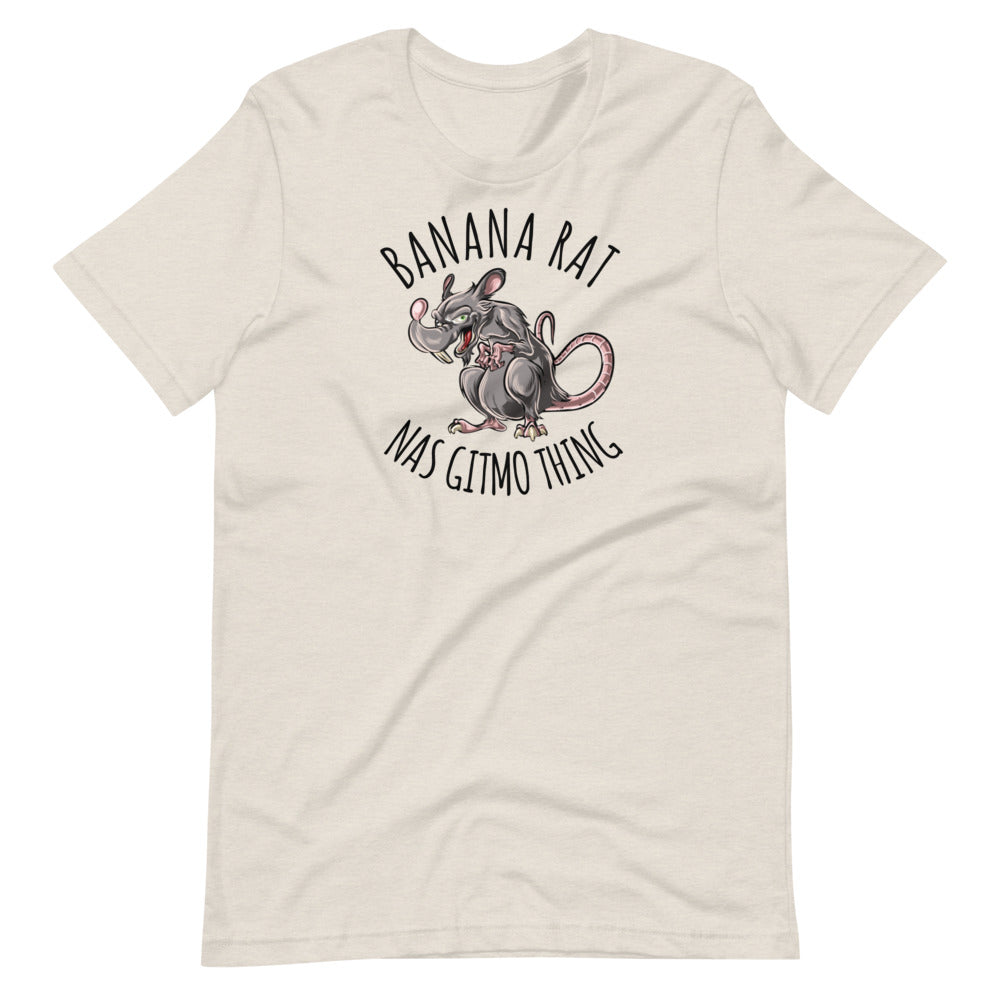 Banana Rat NAS Gitmo Thing Graphic Short-Sleeve T-Shirt