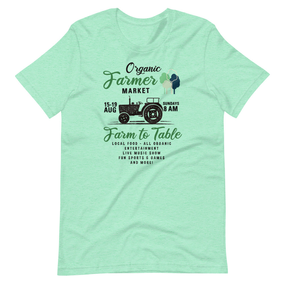 Organic Farmer Market Graphic T-Shirt