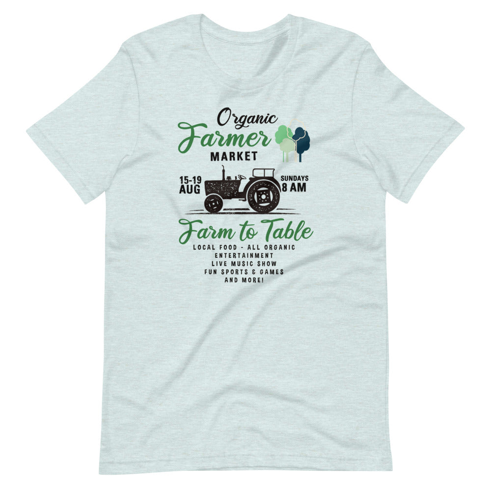 Organic Farmer Market Graphic T-Shirt