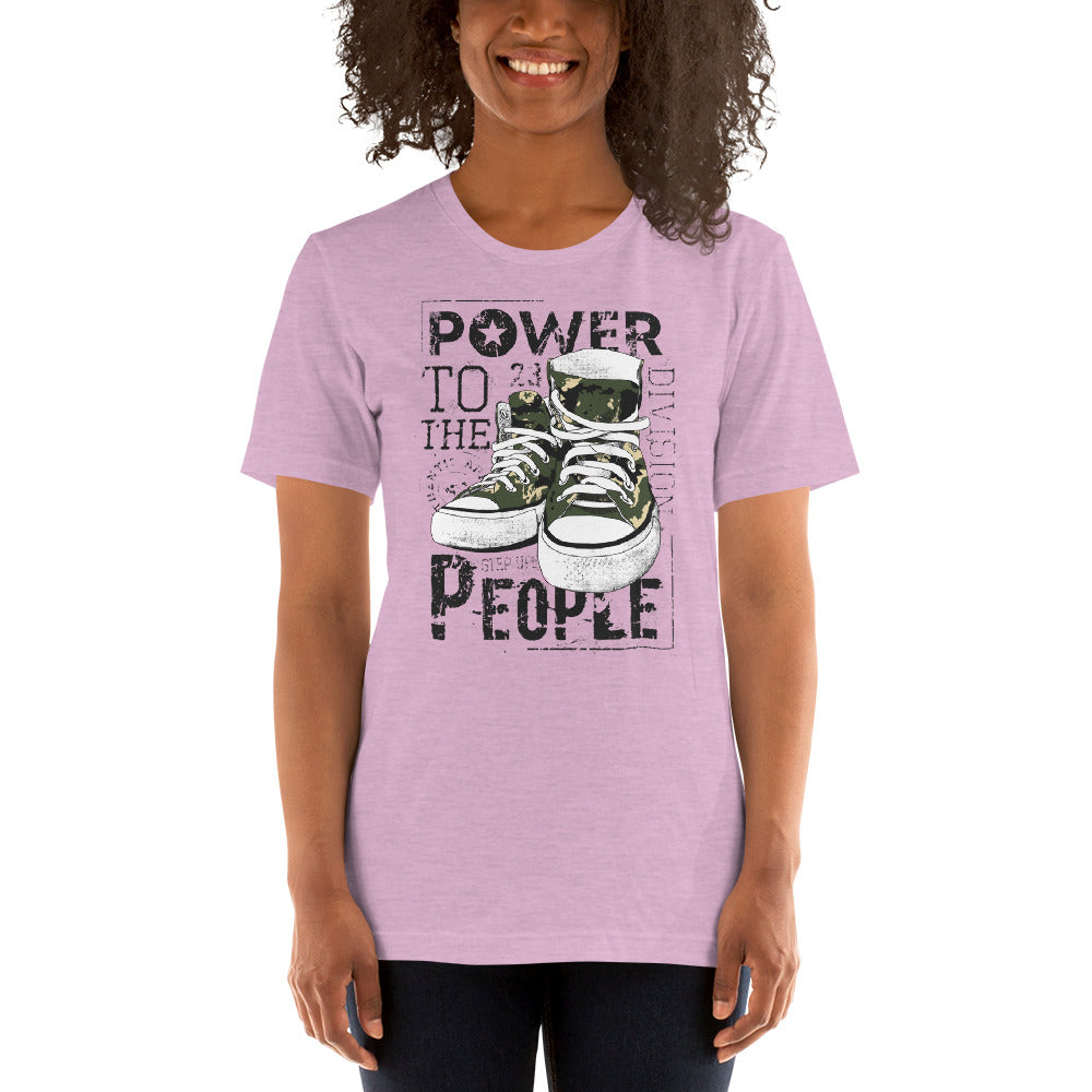 Power to the People Graphic Short-Sleeve T-Shirt