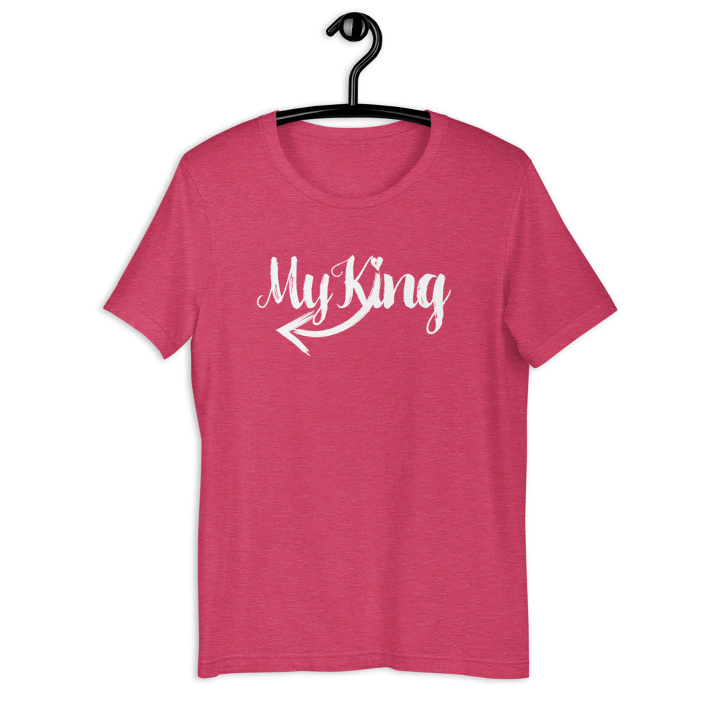 Couples MY KING Valentine's Short-Sleeve T-Shirt 2