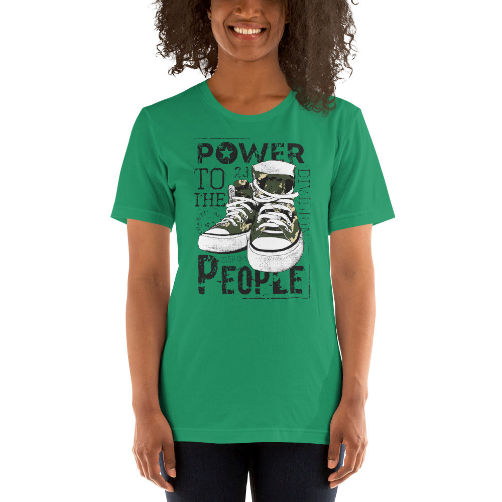 Power to the People Graphic Short-Sleeve T-Shirt