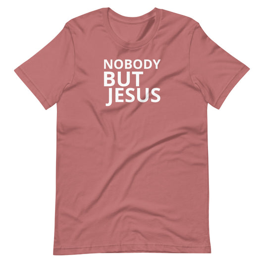 Nobody But Jesus Graphic Short-Sleeve T-Shirt