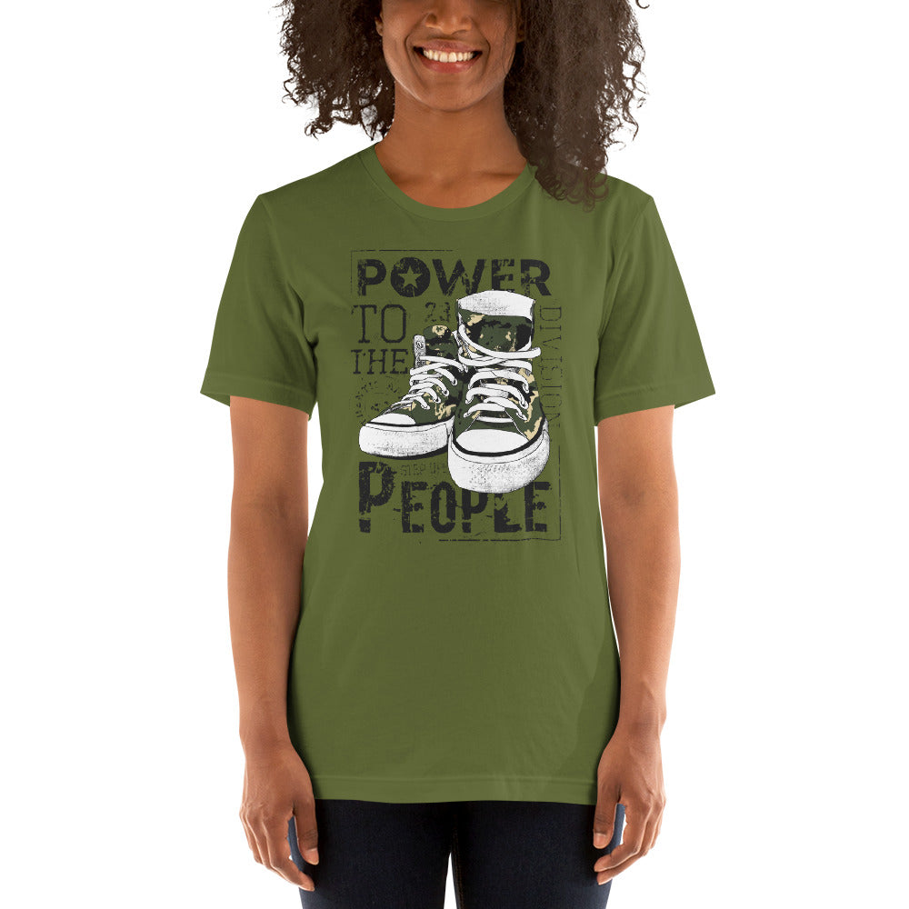 Power to the People Graphic Short-Sleeve T-Shirt