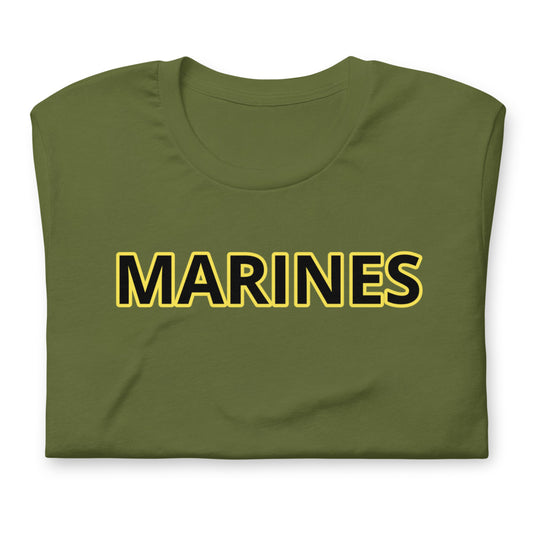 MARINES Graphic Short-Sleeve T-Shirt.