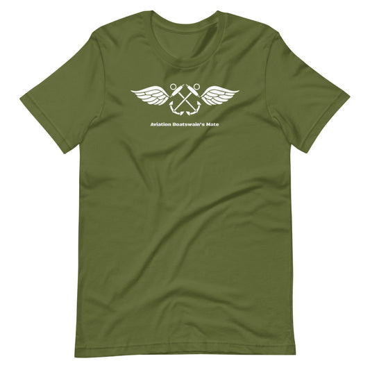 "Green Shirts" Aviation Boatswain's Mate Long Sleeve Fitted T-Shirt