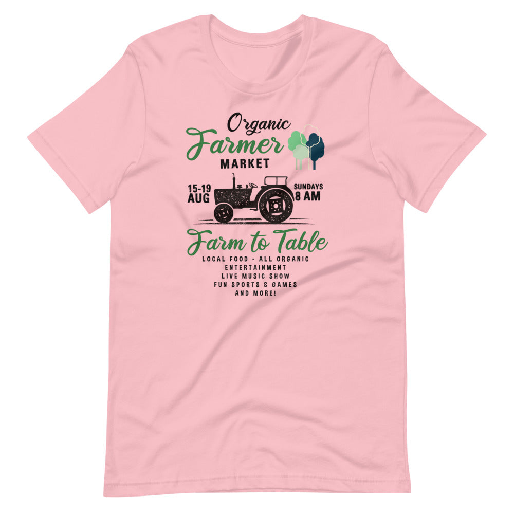 Organic Farmer Market Graphic T-Shirt