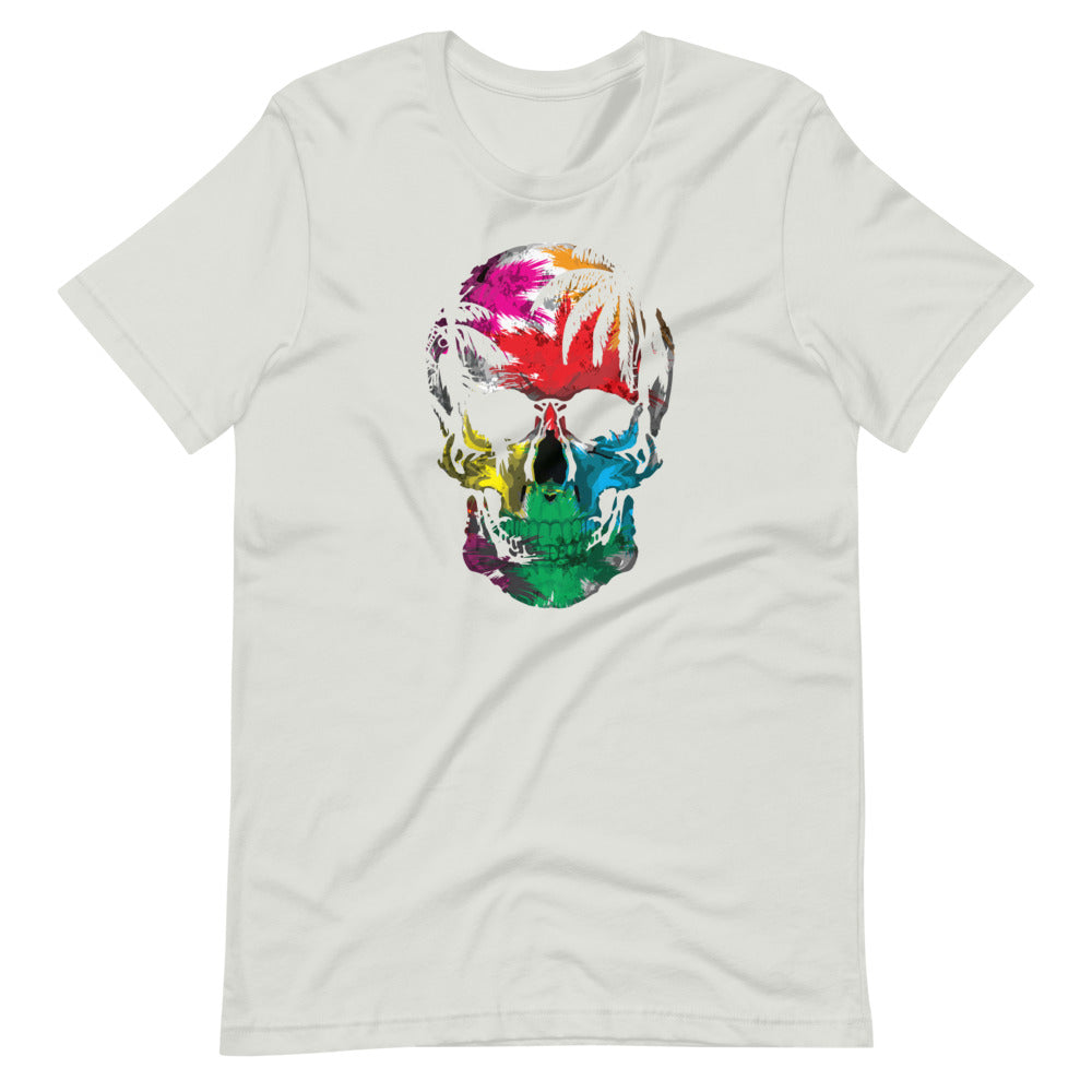 Tropical Skull Graphic Short-Sleeve T-Shirt