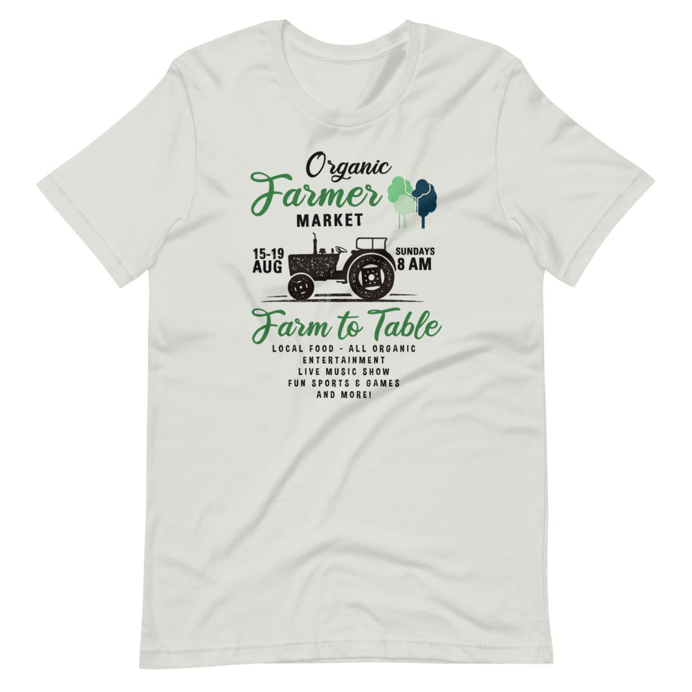 Organic Farmer Market Graphic T-Shirt