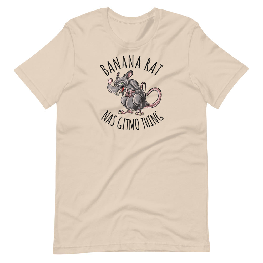 Banana Rat NAS Gitmo Thing Graphic Short-Sleeve T-Shirt