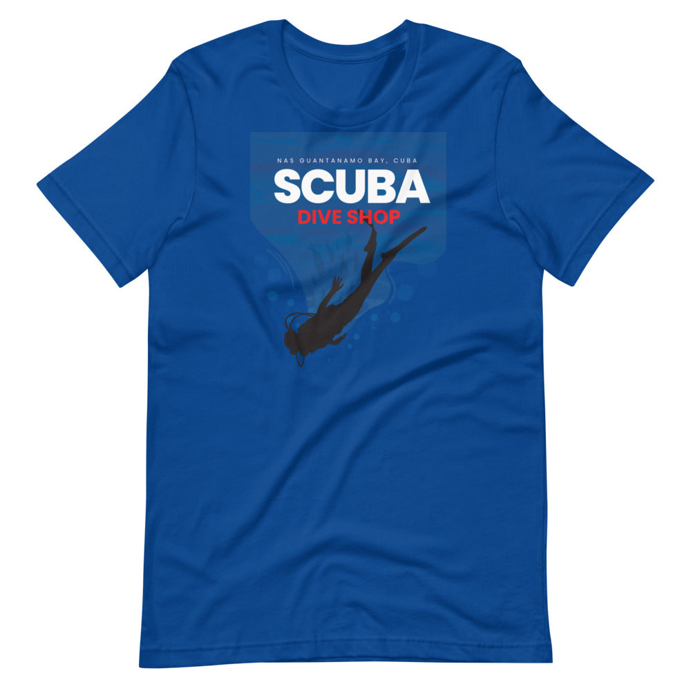 Guantanamo Bay, Cuba Dive Shop Graphic Short-Sleeve T-Shirt