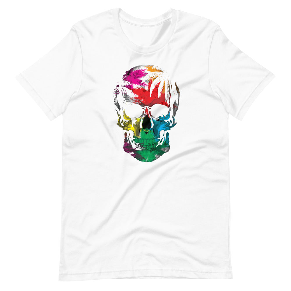 Tropical Skull Graphic Short-Sleeve T-Shirt