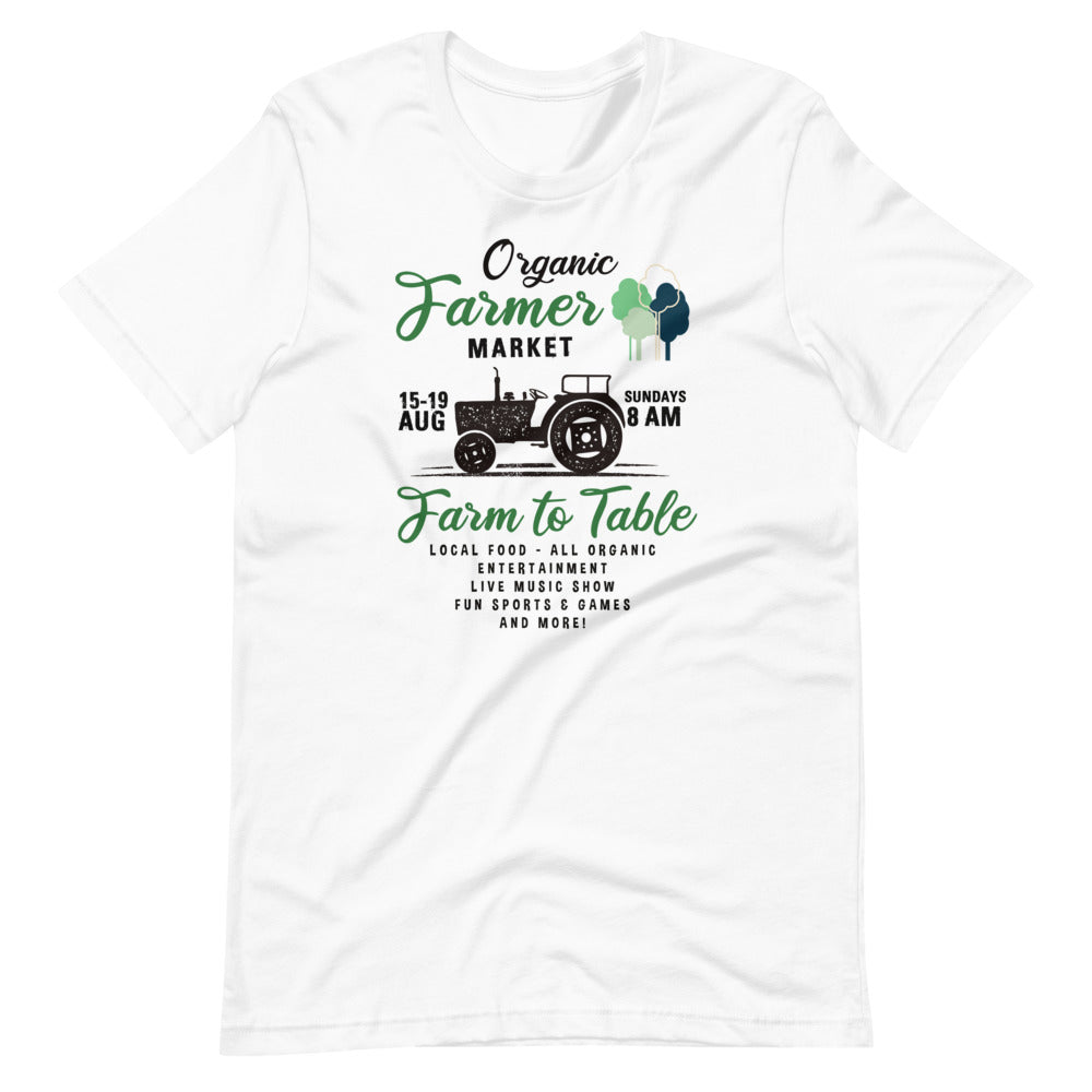 Organic Farmer Market Graphic T-Shirt