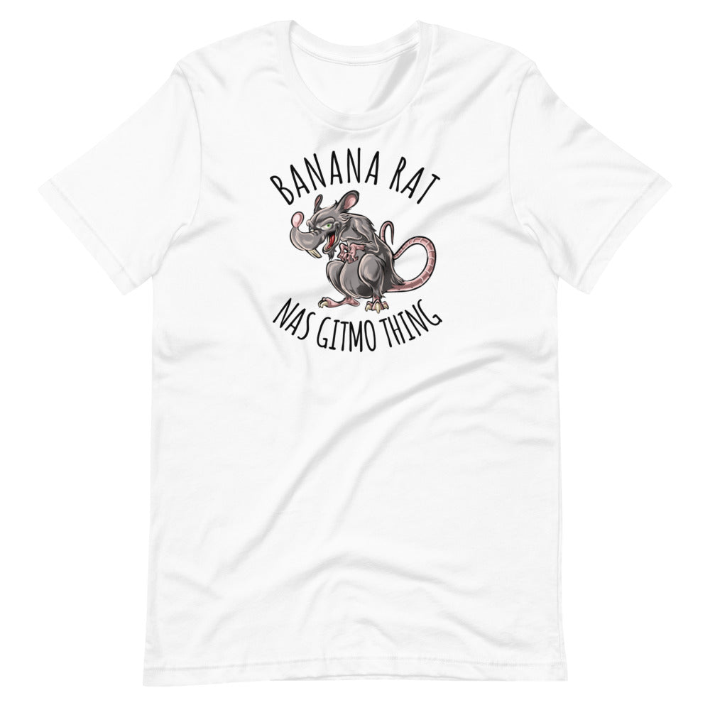 Banana Rat NAS Gitmo Thing Graphic Short-Sleeve T-Shirt