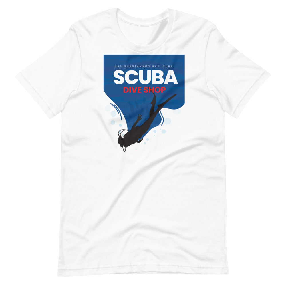 Guantanamo Bay, Cuba Dive Shop Graphic Short-Sleeve T-Shirt