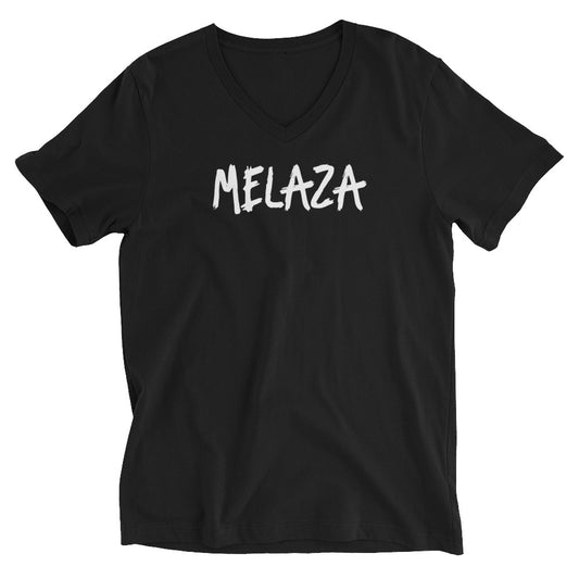 Melaza Graphic Unisex Short Sleeve V-Neck T-Shirt