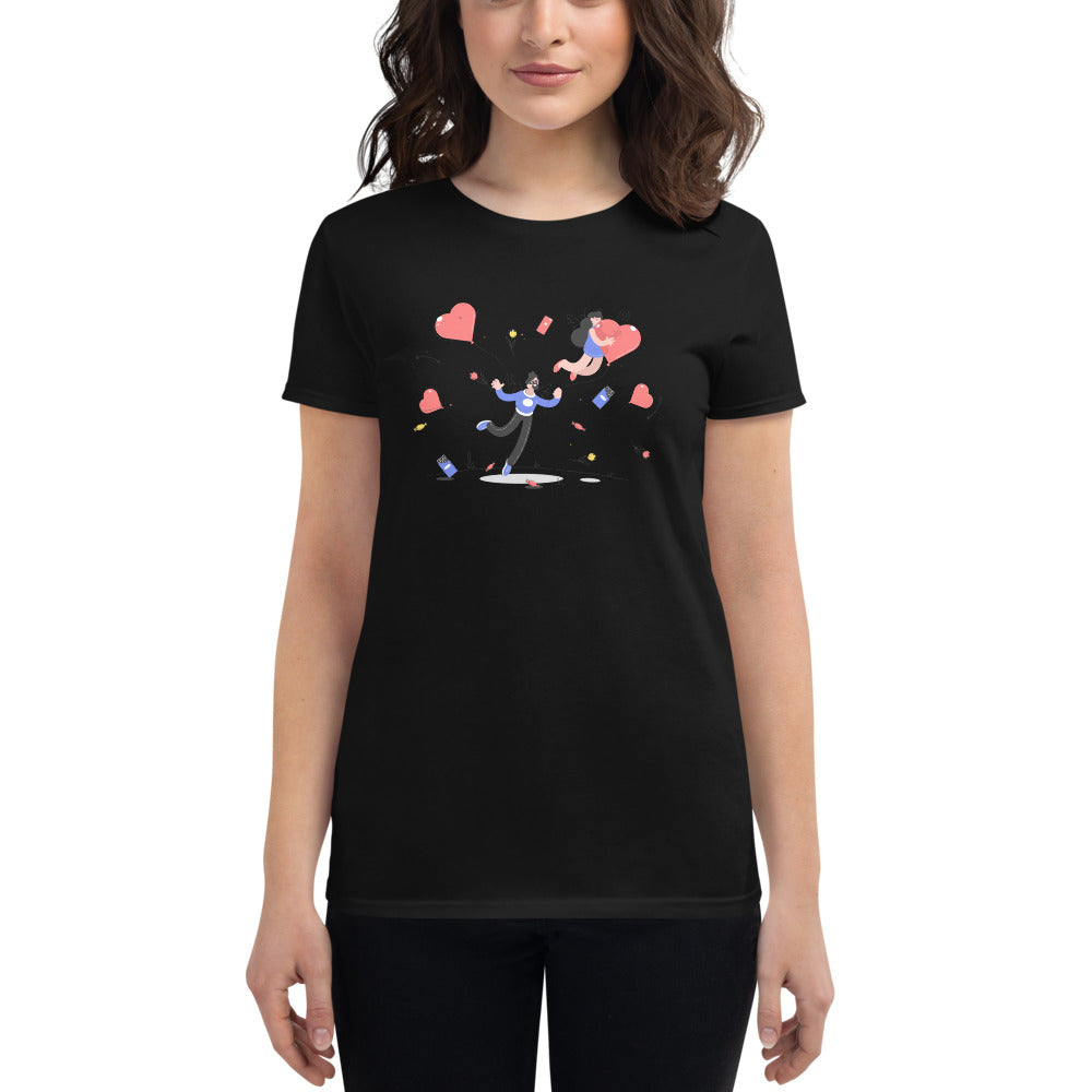 Love Is in the Air Women's Short Sleeve T-shirt