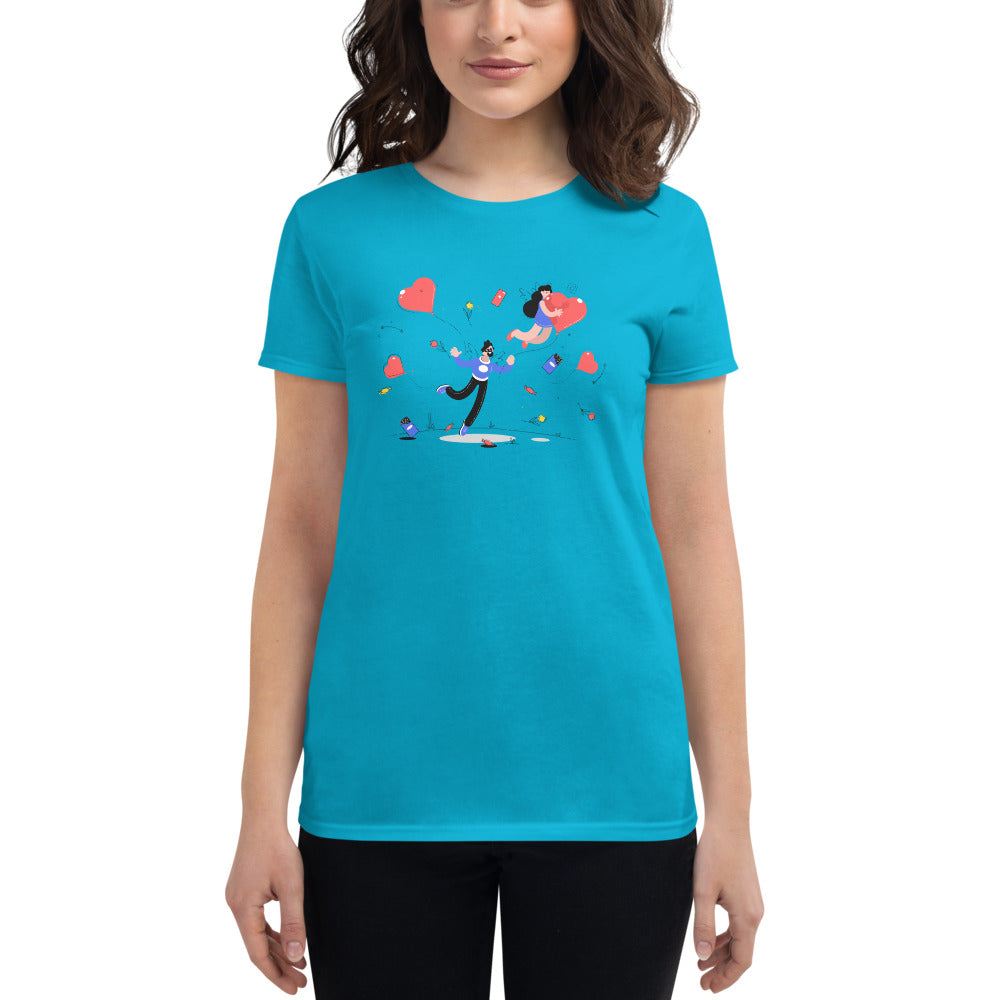 Love Is in the Air Women's Short Sleeve T-shirt