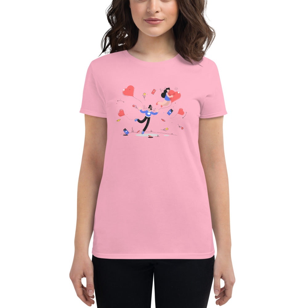 Love Is in the Air Women's Short Sleeve T-shirt