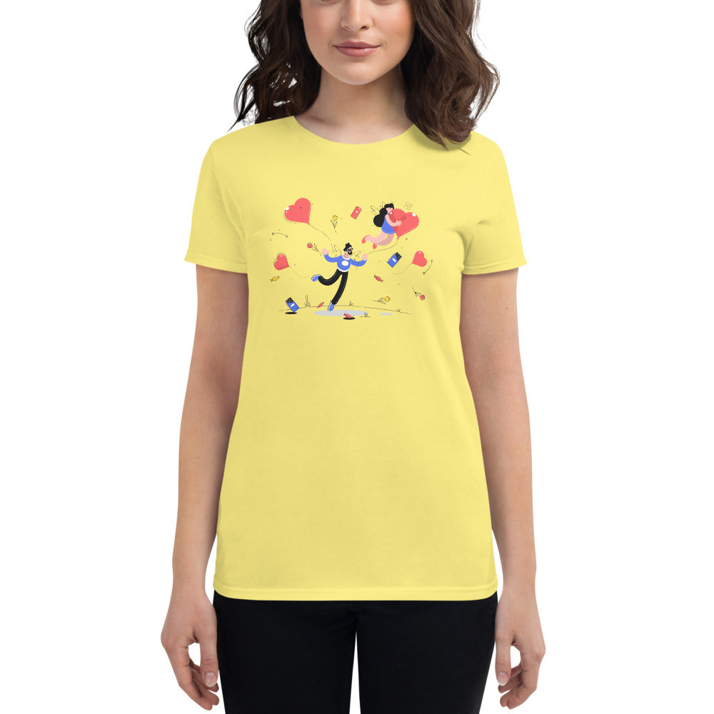 Love Is in the Air Women's Short Sleeve T-shirt