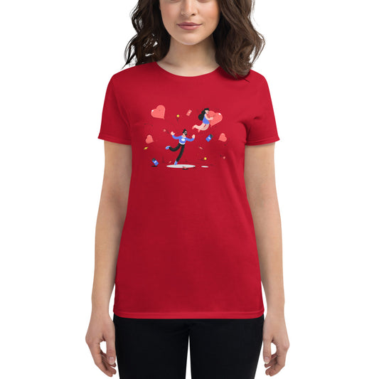 Love Is in the Air Women's Short Sleeve T-shirt