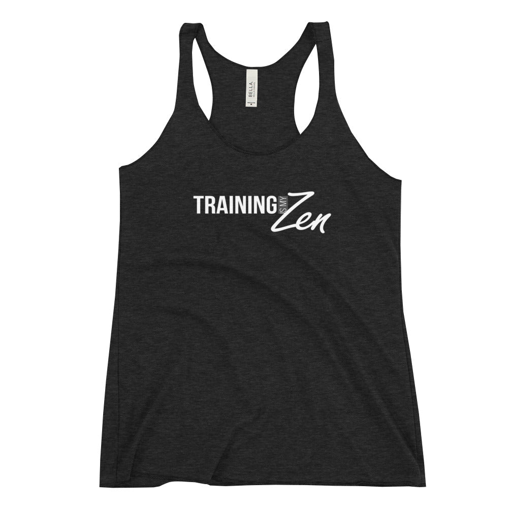 Training is My Zen - Women's Racerback Tank