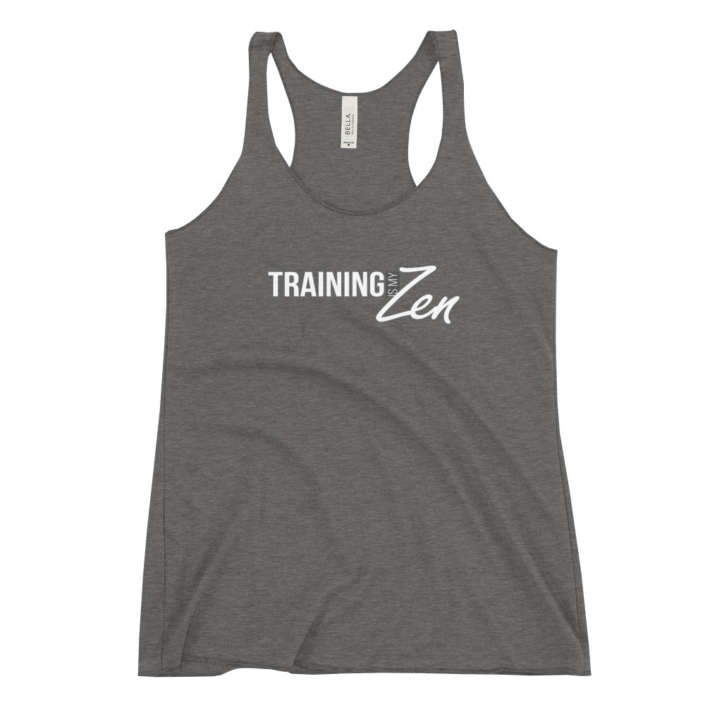 Training is My Zen - Women's Racerback Tank