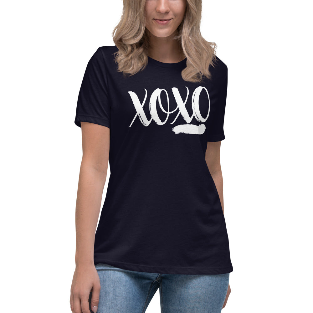 XOXO Women's Relaxed T-Shirt