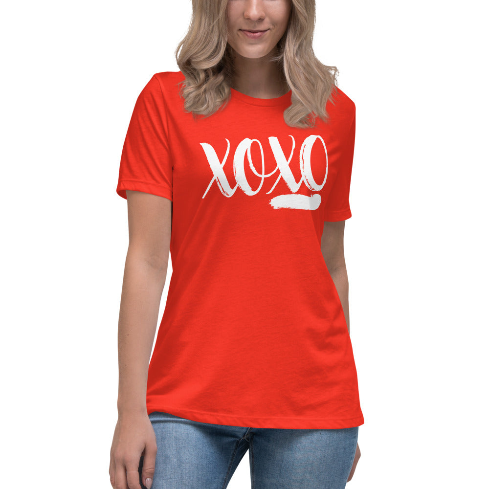 XOXO Women's Relaxed T-Shirt