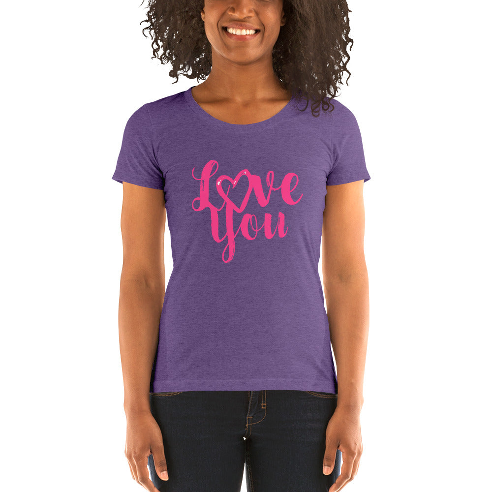 Love You Short Sleeve T-shirt