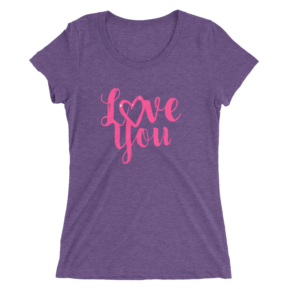 Love You Short Sleeve T-shirt