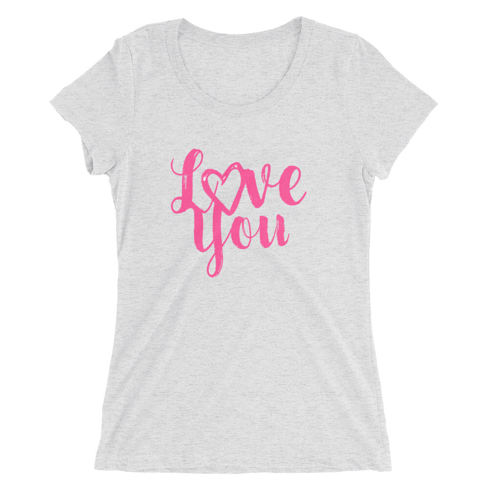 Love You Short Sleeve T-shirt